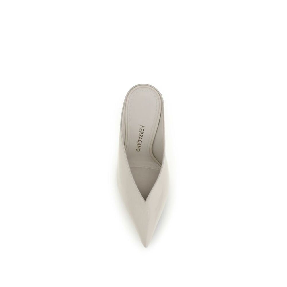 Ferragamo Women S Sculpted Heel Mules - Picture 4 of 4